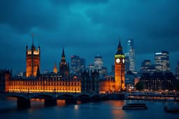 London skyline representing UK Global Talent opportunity